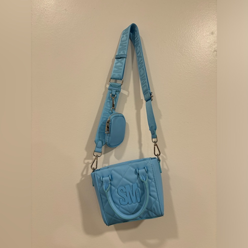 Brand new blue mini Steve Madden Crossbody bag